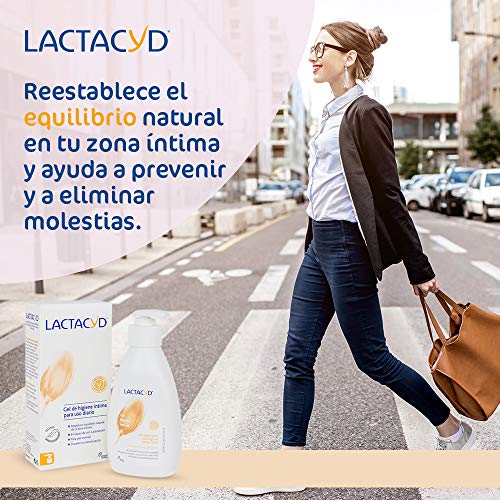 Lactacyd Gel de Higiene Íntima Diario, Ph Equilibrado, sin Jabón, 400 ml