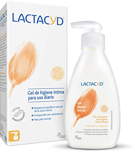 Lactacyd Íntimo, Gel de Higiene Íntima Diario, PH Equilibrado, sin Jabón, Baño y Ducha - 200 ml