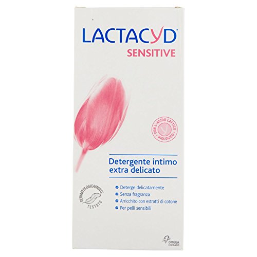 Lactacyd Sensitive – Jabón íntimo, 200 ml