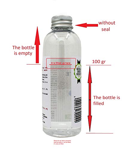 Lactato de sodio 60% (Sodium lactate 60%) - 100 gr - Uso Para jabones en barra, ayuda a producir una barra más dura que dura más | Un gran aditivo en formulaciones cosméticas.