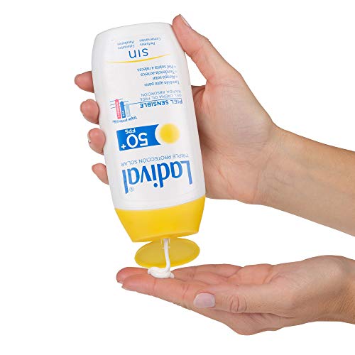 Ladival Pieles Sensibles o Alérgicas - Protección Solar en Gel Crema (Oil free de absorción rápida, FPS 50+), 200 ml