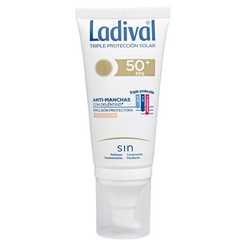 Ladival Protector Solar Facial Anti Manchas con Color - FPS 50+, 50 ml