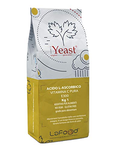 Lafood Ácido ascórbico - Vitamina C - 1Kg - E300