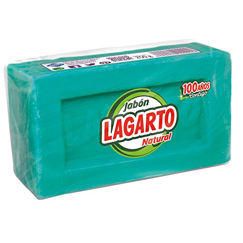 Lagarto Jabón Natural Verde - Paquete de 48 x 250 gr - Total: 12000 gr