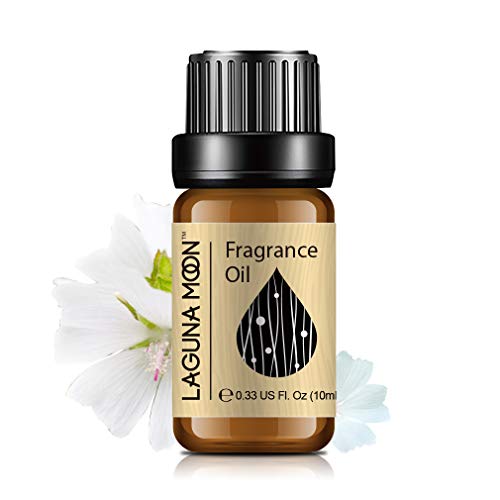 Lagunamoon Aceites de Fragancia, Aceites Esenciales para Humidificador, Aceite para Aromaterapia 10ml - Almizcle blanco