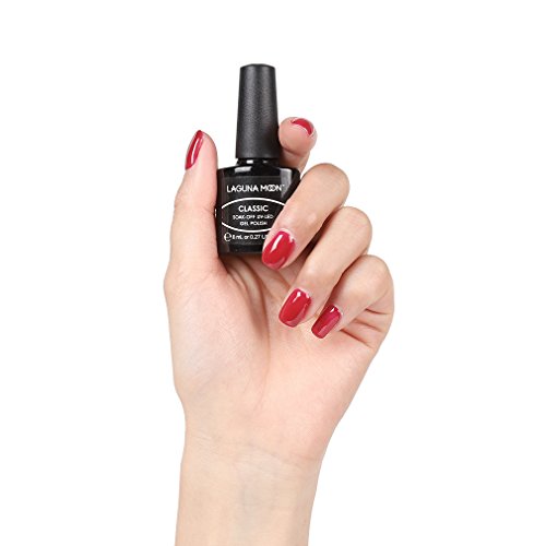 Lagunamoon Esmaltes de Uñas, Esmaltes de Gel Uñas UV LED, 6pcs Kit de Esmaltes Semipermanentes para Uñas, Set de Regalo de Uñas de Gel de Colores, Pintauñas para Manucira Profesional - 002