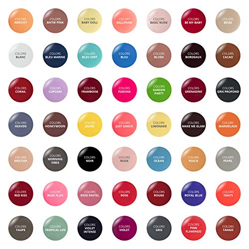 Lampara UV y LED 24W - Set Completo Secador de Uñas Gel Manicura y Pedicura - Kit Edition BASIC Design Icone con esmaltes semipermanentes, remover y cleaner - Cruelty free, Meanail Paris