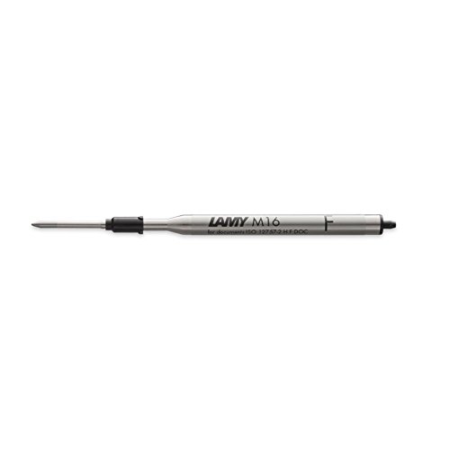 Lamy M16 - Recambio de bolígrafo Negro, Punta Fina