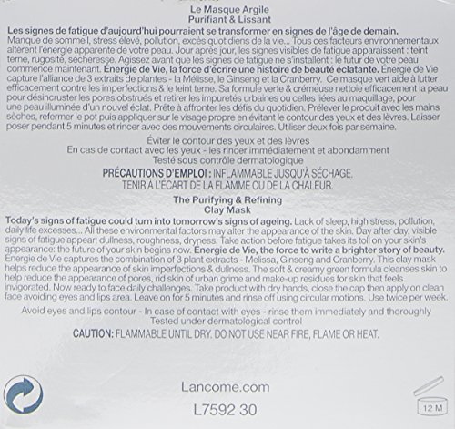 Lancã´Me - Mascarilla de arcilla ã‰nergie de vie