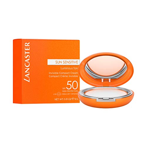 Lancaster Sun Sensitive Invisible compacto crema facial SPF50 + 9 g
