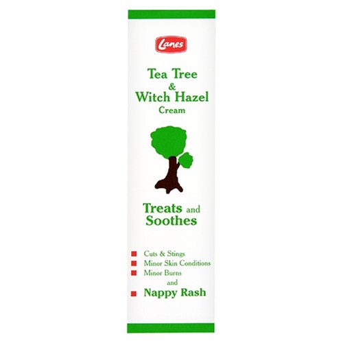 Lanes Tea Tree & Witch Hazel Cream 28g