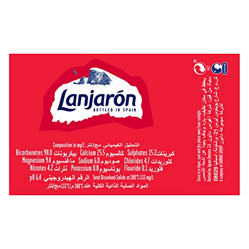 Lanjarón, Agua Mineral Natural - Garrafa 6,25L