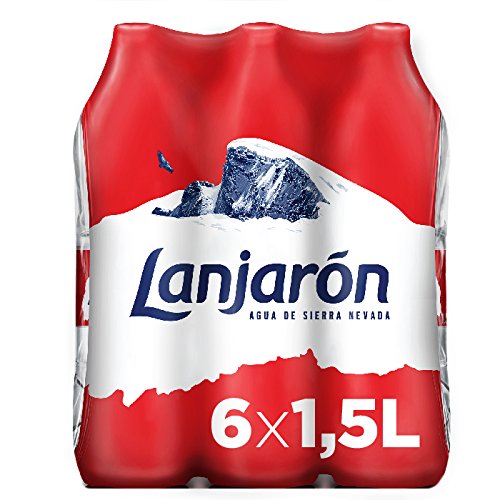Lanjarón, Agua Mineral Natural - Pack de 6 x 1,5L