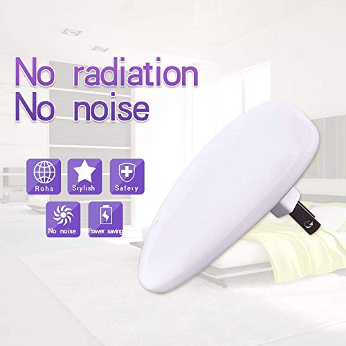 LAPPAZO Repelente Ultrasónico Mosquitos Plagas Ahuyentador de Ratones Control de Insecto para Moscas, Hormigas, Insectos, cucarachas, roedores(4 Packs) (Blanco)