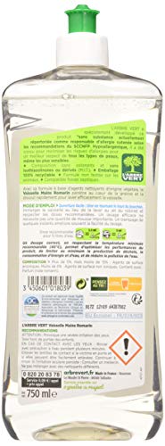 L`ARBRE VERT Vajilla Líquida para Manos Romero 750ml