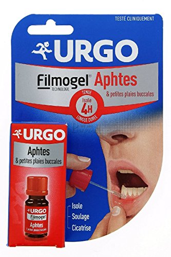 Las úlceras bucales y pequeñas úlceras oral Filmogel 6ml Urgo