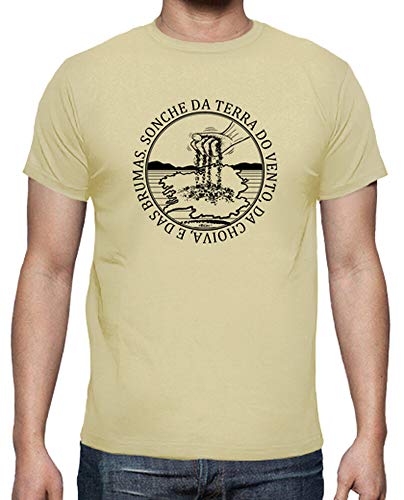 latostadora - Camiseta Sonche Da Terra para Hombre Crema XL