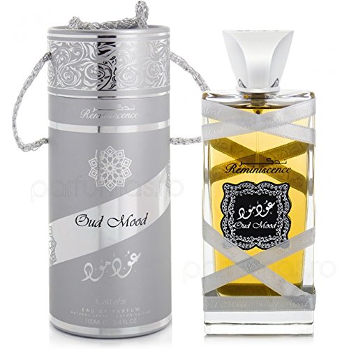 Lattafa Perfumes es una fragancia oriental ligeramente fresca de Oud Mood Reminiscence Eau de Parfum