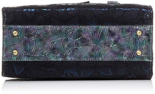 Laura Vita 2984MujerBolso de manoAzul (Blau (Bleu)) 13x20x28 centimeters (B x H x T)