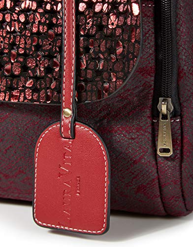 Laura Vita 3075MujerBolso de manoRojo (Rot (Rouge)) 15x20x28 centimeters (B x H x T)