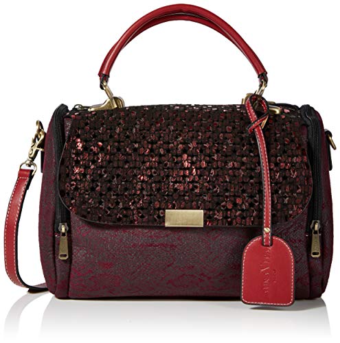 Laura Vita 3075MujerBolso de manoRojo (Rot (Rouge)) 15x20x28 centimeters (B x H x T)