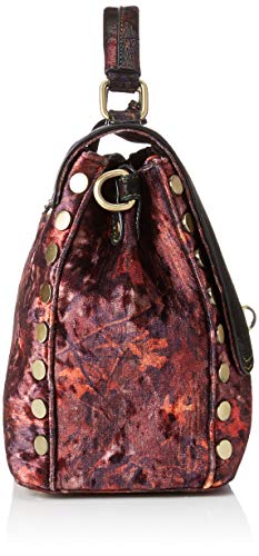 Laura Vita - Epouville 01, Bolsos maletín Mujer, Rojo (Wine)