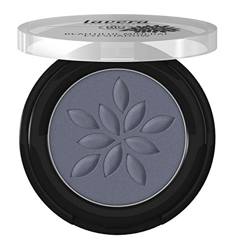 lavera Beautiful Mineral Eyeshadow -Matt'n Blue 32- Sombra de ojos ∙ Color intenso y duradero ∙ Coloración de minerales ∙ Cosmética Natural ✔ Bio ✔ Maquillaje Organico 100% Certificado (2 gr)