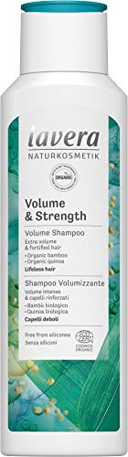 Lavera Shampoo Volume and Strength, Hair Care, Natural Cosmetics, vegan, certified, 250ml