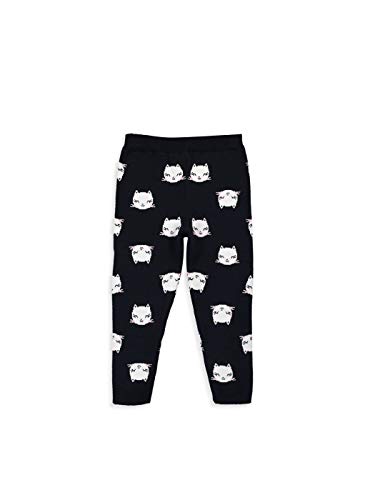 LC WAIKIKI - Medias de Punto Estampadas para niña Negro 9-12 Meses