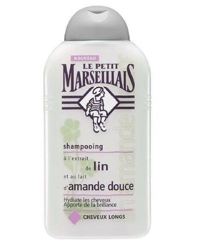 LE Petit Marseillais Hair Shampoo with Lin & Sweet Almond ( 250 ml ) Made in E.U. by Le Petit Marseillais