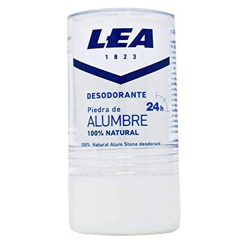 Lea 100% Natural Alumbre Bloque - Pare Sangrado de Menores Cortes y Cortes Después Afeitado o de Cera - Natural Desodorante - Suave Antiséptico Propiedades 120g