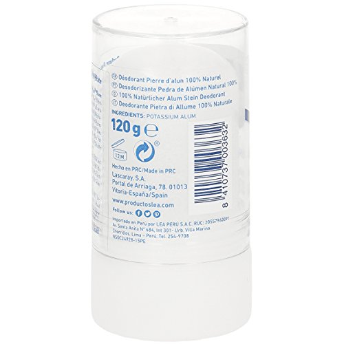 LEA desodorante piedra de alumbre barra 120 gr