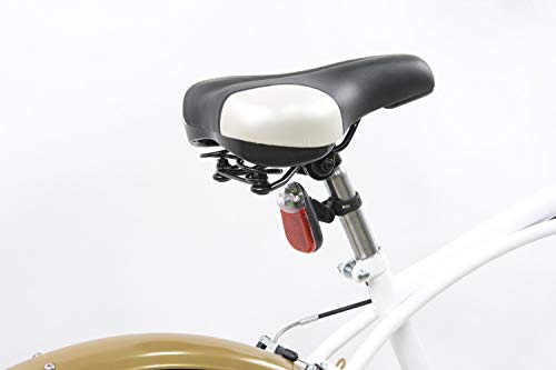 Leader Easy Rider Bici Crucero, Men's, Blanco, 26''