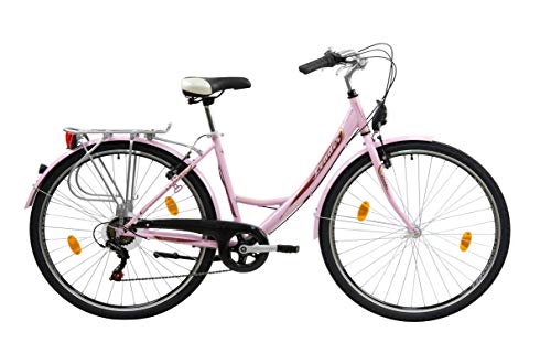 Leader Elegance Bici de Paseo, Women's, Rosado, 28''