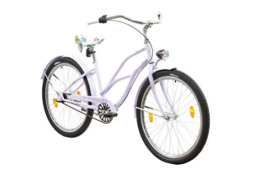Leader Lazy Bici Crucero, Women's, Lila, 26''