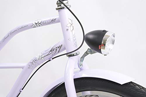Leader Lazy Bici Crucero, Women's, Lila, 26''