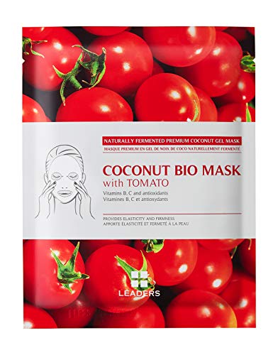 Leaders Insolution Coconut Bio Mask With Tomato Mascarilla Facial De Tomate Antiarrugas - 30 ml.