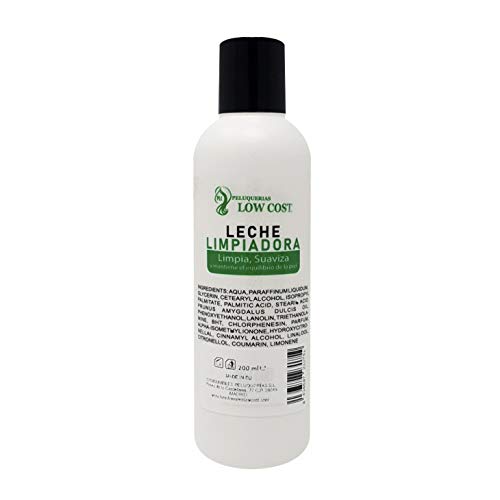 Leche limpiadora 200ml. Peluquerias Low Cost.