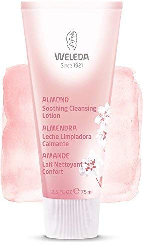 Leche Limpiadora de Almendra, piel sensible - Weleda (75 ml) - Se envía con: muestra gratis y una tarjeta superbonita que puedes usar como marca-páginas