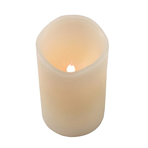 LED Vela de cera ánimo Luz olores de vainilla Deko Luz ø7,5 X 12,5 cm Juego de 2