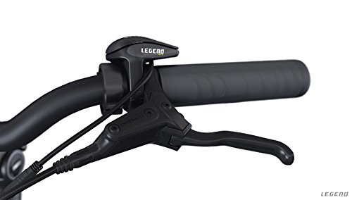 LEGEND EBIKES Milano 36V10.4Ah Bicicleta eléctrica Plegable, Unisex Adulto, Blanco Artic, Talla Única