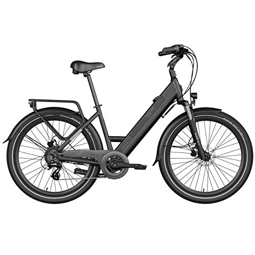 Legend eBikes Milano 36V10.4Ah Bicicleta Eléctrica Unisex Adulto, Onyx Black, Talla Única