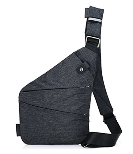 LemonGirl Hombre Mochilas de Cabestrillo de la Mochila, Mochilas Crossbody de Crossfit para el Hombro al Aire Libre