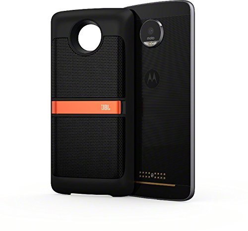 Lenovo Moto Mod – Altavoz JBL (2 Altavoces 80dBSPL @ 0.5m y batería integrada de 10hrs), Color Negro