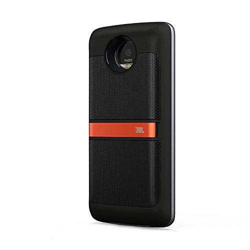 Lenovo Moto Mod – Altavoz JBL (2 Altavoces 80dBSPL @ 0.5m y batería integrada de 10hrs), Color Negro