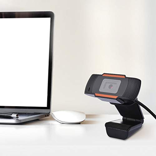 Lepeuxi 720P Cámara Web Computadora Cámara USB con Micrófono para Transmisión en Vivo Enseñanza EnLínea Video Llamadas, Conferencias, Juegos