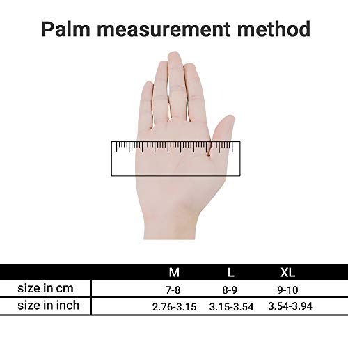 LERWAY Guantes de Ciclismo Antideslizante de Dedo Completo MTB Bicicleta Moto Accesorios Guantes para Deportes al Aire Libre Monstruo Guantes de Esqueleto Creativo (M)