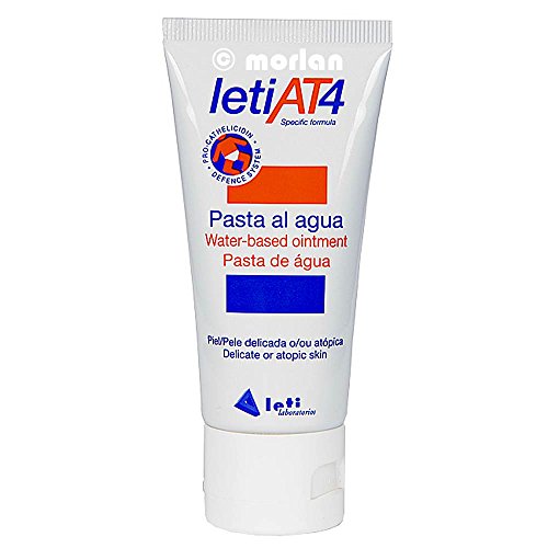 LetiAT4® pasta al agua - crema pañal 75 gr para pieles atopicas o secas