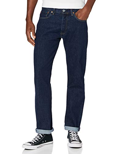 Levi's 501 Original Fit Jeans Vaqueros, Azul (Onewash 0101), 36W / 32L para Hombre