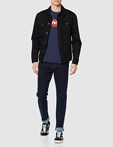 Levi's Graphic Set-In Neck, Camiseta para Hombre, Azul (C18977 Graphic H215-Hm Dress Blues Graphic H215-Hm 36.3 139), Small